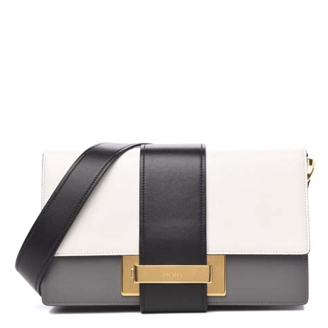 prada ribbon bag black|PRADA City Calf Ribbon Bag Black Marmo Bianco.